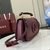 Bolsa Gucci GG Blondie small - vinho / bordo na internet