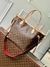 Bolsa Louis Vuitton Neverfull reversível Bandoulière Inside Out MM - canvas monogram e vermelho - comprar online