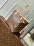 Bolsa Louis Vuitton Neverfull reversível Bandoulière Inside Out MM - canvas monogram e vermelho na internet