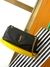 Bolsa YSL Yves Saint Laurent Calypso - preta com dourado - comprar online