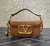 Bolsa VLT Loco mini - caramelo com dourado - comprar online