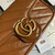 Bolsa Gucci GG Marmont super mini - caramelo - loja online