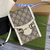 Bolsa Gucci GG Horsebit 1955 mini - canvas supreme e off white