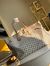 Bolsa Louis Vuitton Neverfull GM - damier azur canvas interno bege