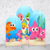 Trio De Painel Romano Baby Shark - comprar online