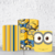 Trio de Cilindros Para Festas Minions - comprar online