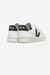 TENIS VEJA V-12 LEATHER WHITE LOGO VERDE CAMURÇA - comprar online