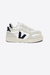 TENIS VEJA V-10 B-MESH WHITE NAUTICO LOGO MARINHO