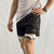 Short Con Calza Microfibra Adidas Hombre - comprar online