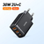 Carregador Baseus Carregamento Rápido USB Tipo C, 3 Portas - comprar online