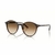 Solar Ray-Ban Bernard Acetato Redondo Marrom Tartaruga Lentes Marrom Degradê RB2230 901/31 53-21