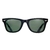 Óculos de Sol Ray-Ban Wayfarer Preto Brilho Tamanho 50 - comprar online