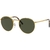 Óculos de Sol Ray-Ban Metal Dourado Redondo 3637 New Round 9196/31 53 21 140 3N