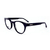 Armação Evoke Redondo Acetato Preto Brilho 50 20 145 DX158 A01 - comprar online