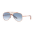 Solar Ray-Ban New Aviator Azul Degradê RB 3625 9202/3F 5814135