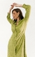 Vestido Chemise Longa Verde - comprar online