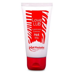 Lubrificante Love Lub Hot 60g - a base de água