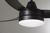 Ventilador Led Diseño 421 B Negro 24W C/Control Luz Regulable 3 Aspas (Hs) - Luminocity - Iluminación Decorativa y Profesional
