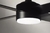 Ventilador Led Deco 441 B Negro 24W C/Control Luz Regulable 4 Aspas Con Modo Invierno (24W) - tienda online