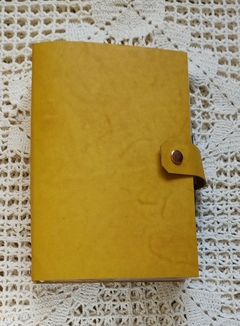 Mega Traveler's Notebook _ couro amarelo