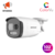 Bala TURBOHD 2 Megapixeles (1080P) / Imagen a Color 24/7 / Lente 2.8 mm / Luz Blanca 40 mts / Exterior IP67 / Sensor PIR / Sirena Integrada