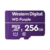 Memoria MicroSD WD / 256 GB / Clase 10 / Especializada para videovigilancia