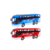 Brinquedo Infantil Ônibus de Fricção Super Buss Azul/Vermelho- Cks
