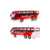 Brinquedo Infantil Ônibus de Fricção Super Buss Azul/Vermelho- Cks na internet