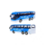 Brinquedo Infantil Ônibus de Fricção Super Buss Azul/Vermelho- Cks - comprar online