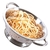 Escorredor de Macarrão- 24cm Inox - comprar online