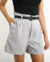 Shorts Alfaiataria Cinza - comprar online