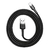 Baseus Cabo Lightning Para iPhone Cafule tecer corda usb tipo c cabo de fio de c
