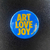 Pin Art, Love, Joy - Azul y Amarillo