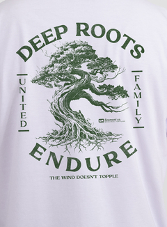 Camiseta Deep Roots masculina - branca na internet