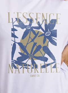 T-shirt L'essence Naturelle feminina - branca - comprar online