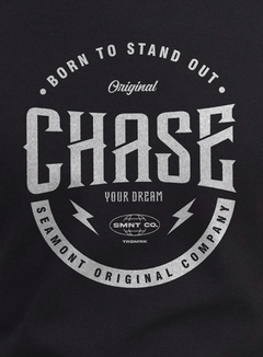 Camiseta Chase Your Dream masculina - preta - comprar online