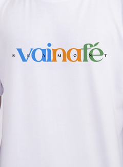 Camiseta Vai Na Fé masculina - branca - comprar online