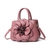 Bolsa Grande Feminina Tote Modelo Flowers Rosa