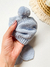 Gorro Pompom e Luvas - Azul - comprar online