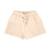 Shorts Moletom Linho Natural