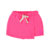 Short Saia Moletinho Pink Flúor