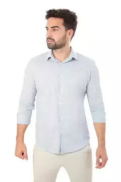 Camisa Social Manga Longa Slim Fit Flamê - loja online