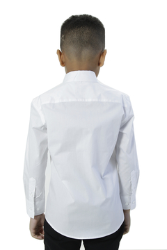 Camisa Infantil Básica Branca - comprar online