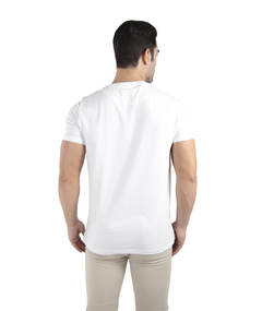 Camiseta Henley em Algodão Egípcio - LOBO STORE