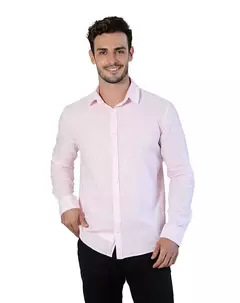 Camisa Manga Longa Linho Slim Fit