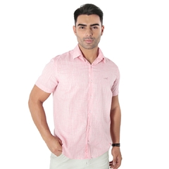 Camisa Manga Curta Slim Fit Flamê