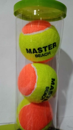 Bola de Beach Tênnis Master Beach Amarela e Laranja - comprar online