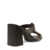 Mule Couro Brilho Salto Bloco Preto - comprar online