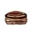 Bolsa Metalizada Flap Bag Snack Print Bronze - loja online