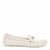 Mocassim Couro Floater Camurça Off White